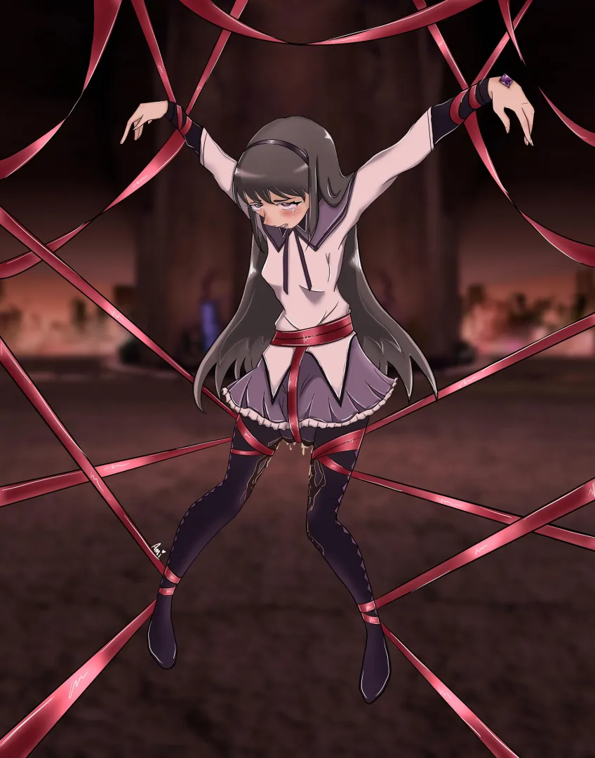 Tangled up and tinkling (art by bbyybratt)