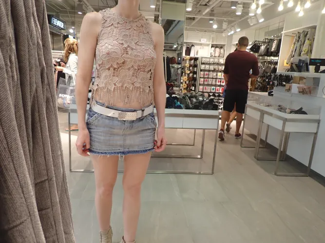 Titties at the store