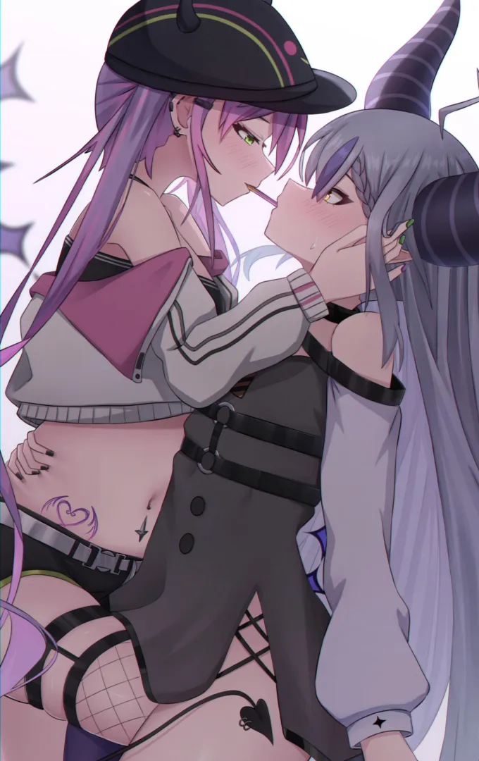 Towa & Laplus Pocky [Hololive]