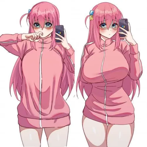 What is the canonical size of Bocchi's breasts?