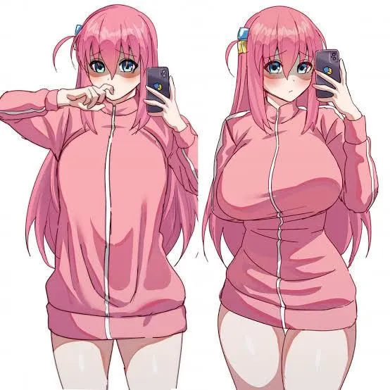 What is the canonical size of Bocchi's breasts?