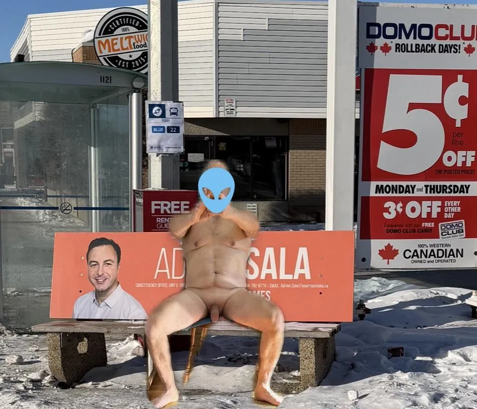 Wondering if bus will come before I do!