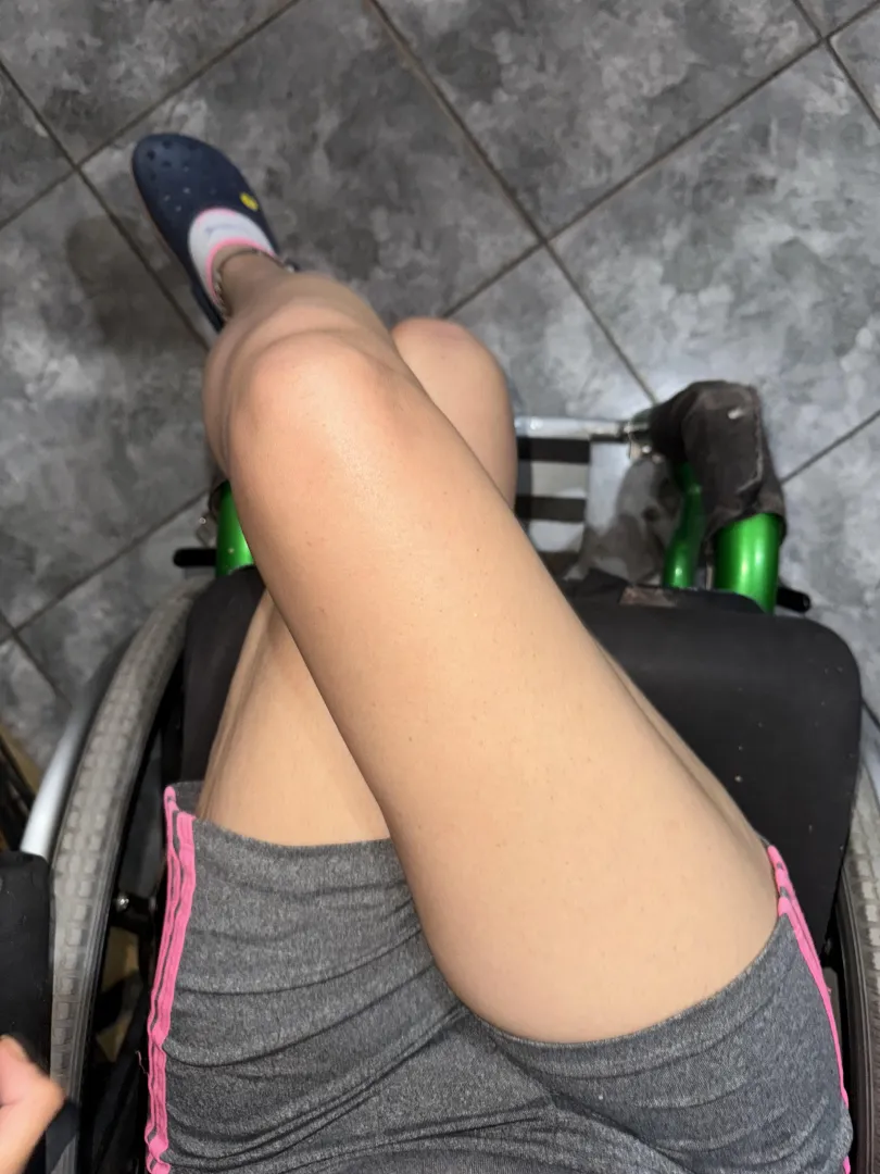 You can rate my legs in wheelchairs