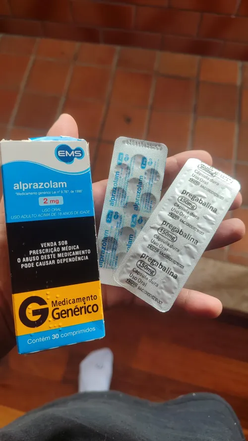 Alprazolam e pregabalina