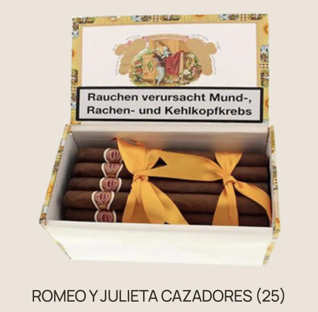 Cazadores with no foil?