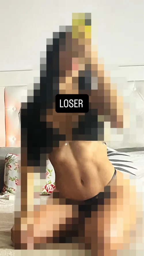 Censored and still driving you crazy, loser!