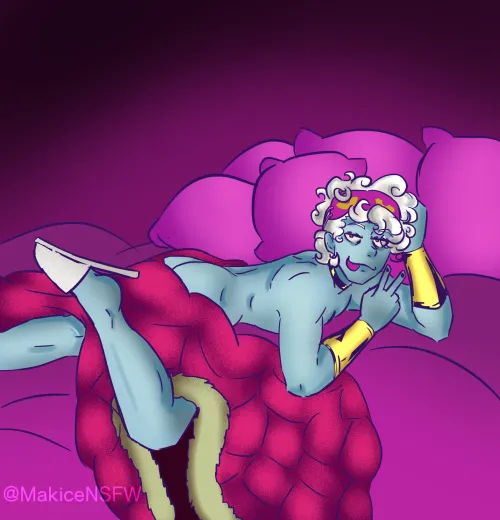 cheeky hypnos :P (MakiceNSFW)