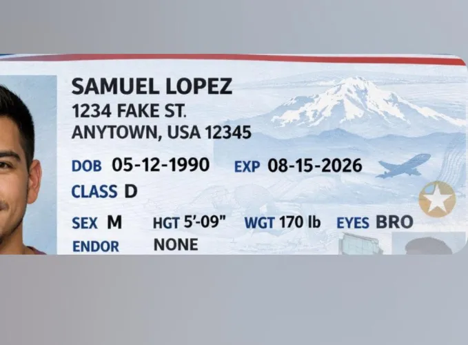 Fake id thanks to AI