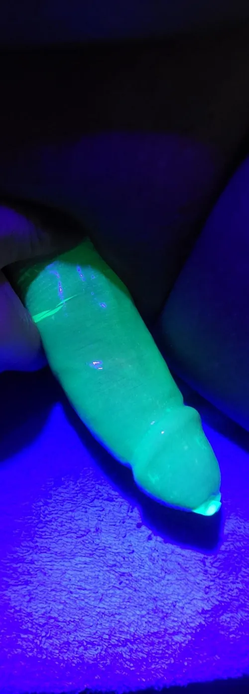 Glow in the dark condom from ONE.