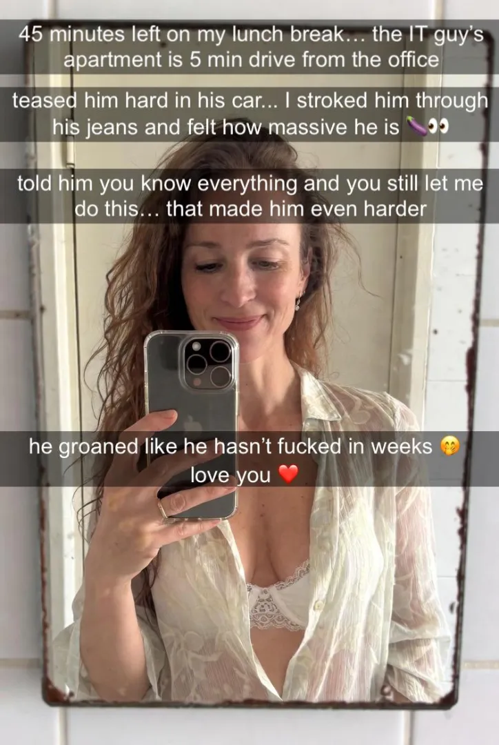 He's about to destroy your wife.