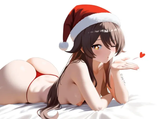 Hu Tao just chilling (zetyi) [Genshin Impact]