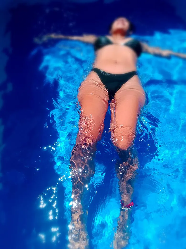 I can teach you a lesson in the water too