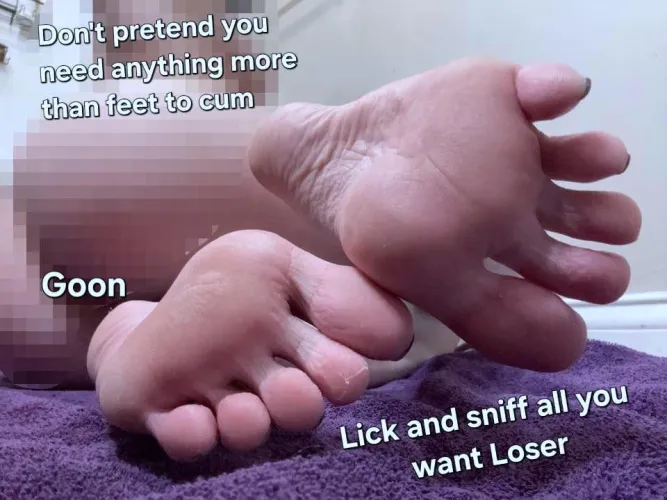 i love to keep you denied like the good little slut you should be.