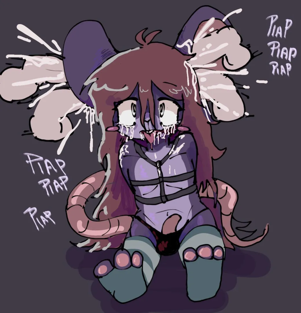 I wonder what it's like to have four penises in your ears at once.