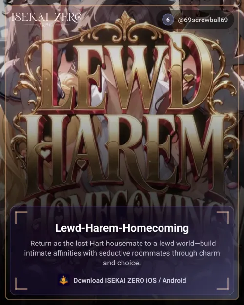 Lewd Roommate Harem Scenario – No Filters, Just Affinities and Spice (Isekai.world Share)