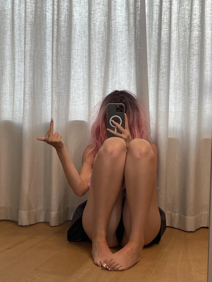 Locked in chastity while you massage my feet? Perfect!!