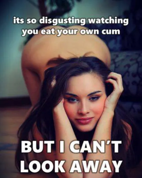 Love it when women tell me to