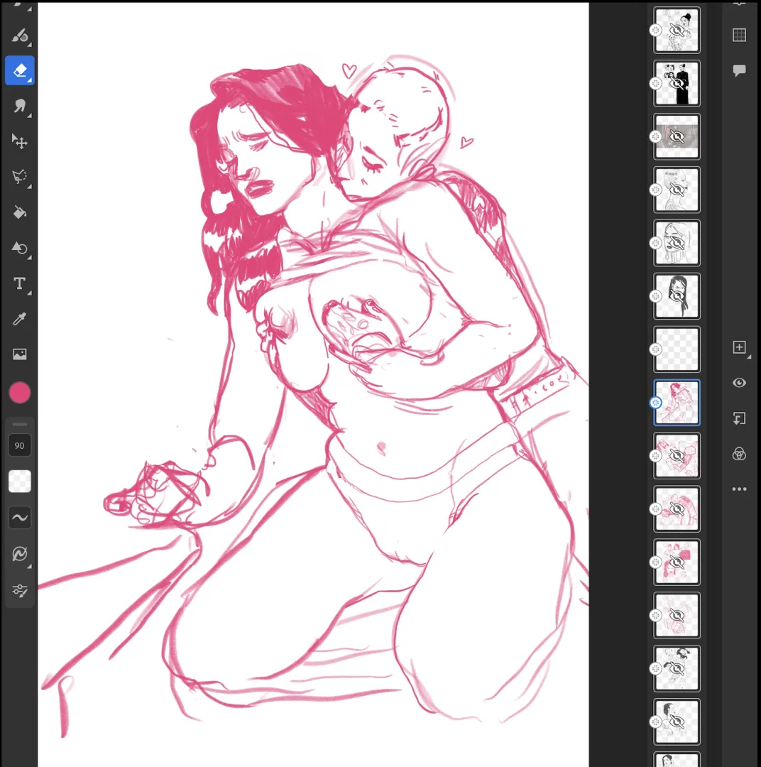 mirandaxjack !!my art! round 2 hornyposting on main