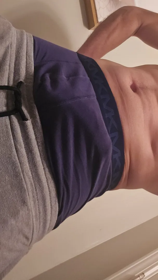 Off with the sweats!