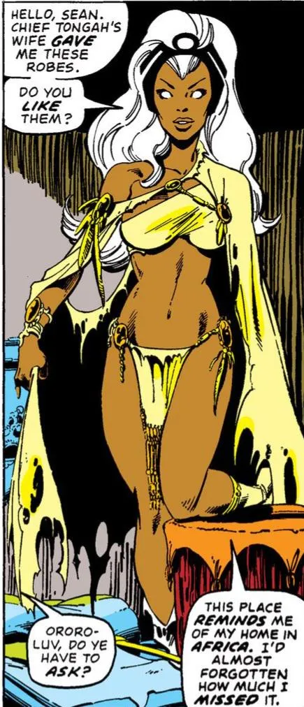 Savage land Storm [ Uncanny X Men #114 ]
