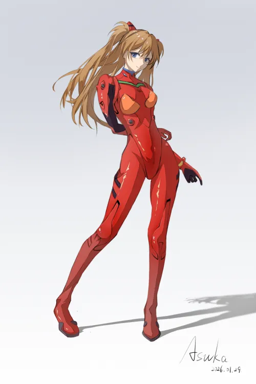 Souryuu Asuka Langley (Neon Genesis Evangelion) [unfireworks]