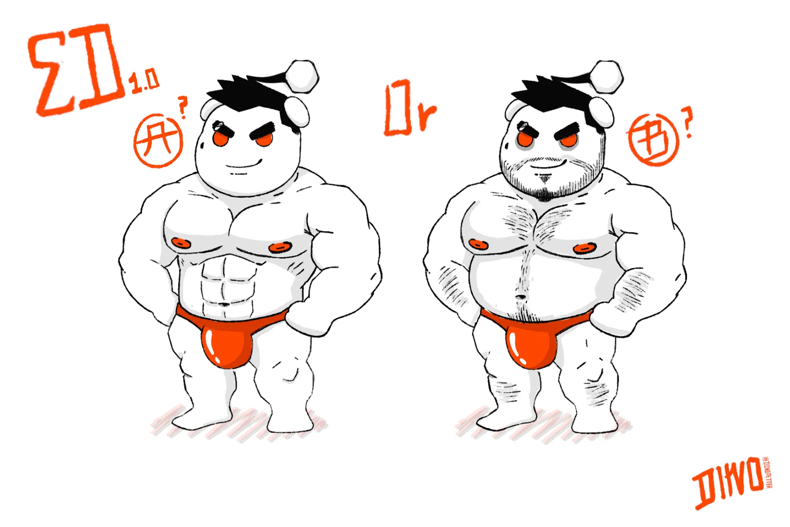 Trying to come up with my Reddit avatar ( By: Me )