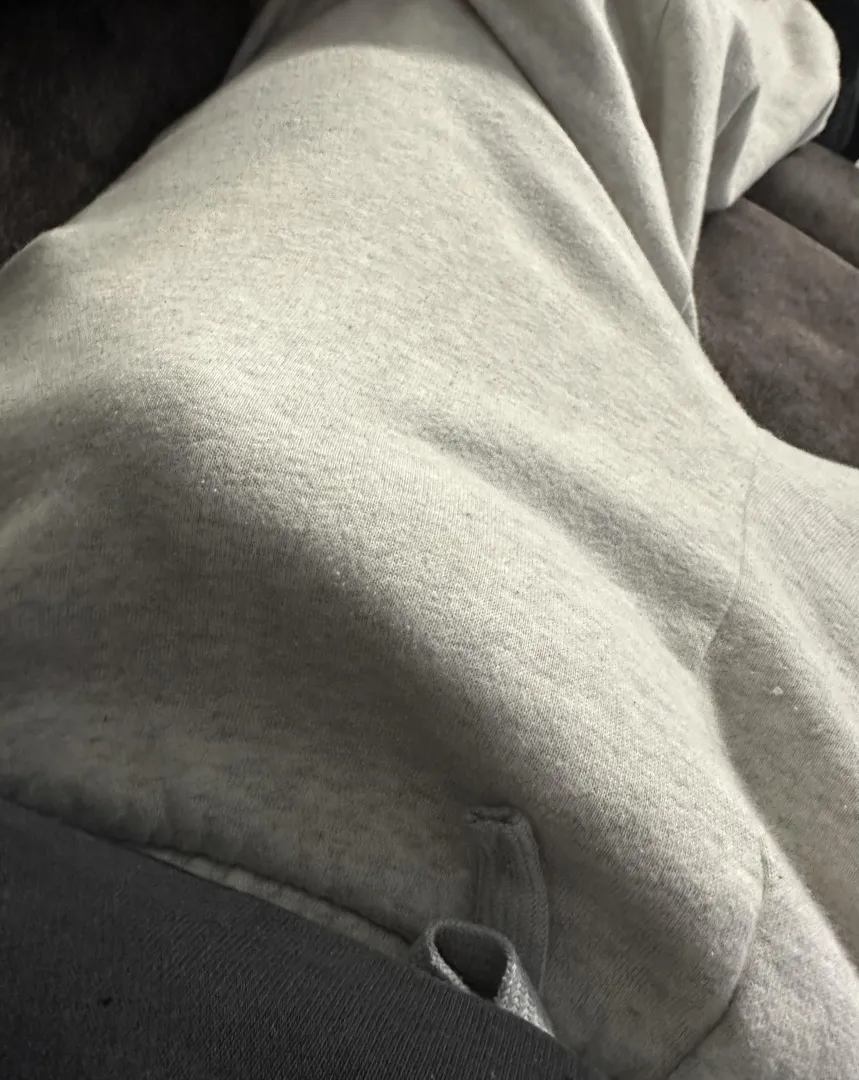 We’re watching a movie when my sweatpants looks at you like this, wyd?