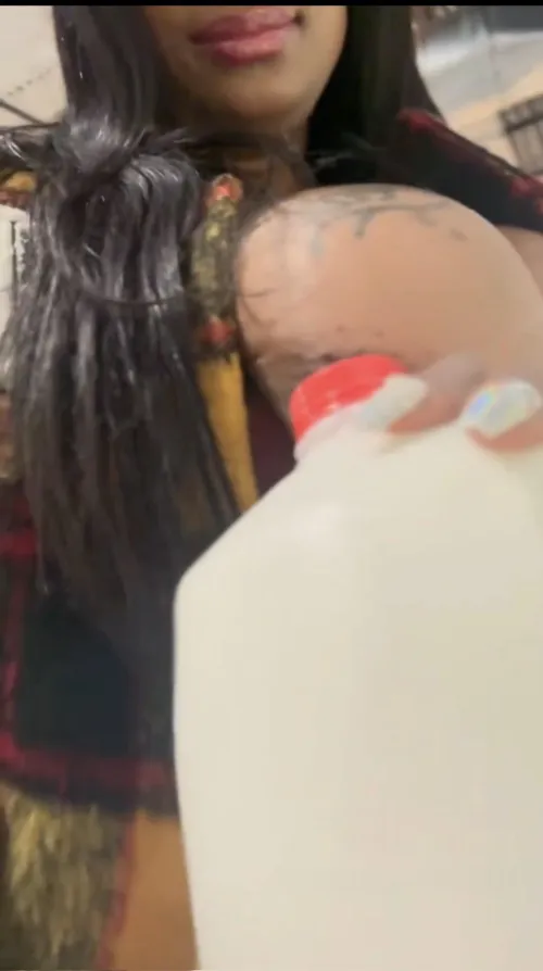 Who wants to taste Carmen's milk? 