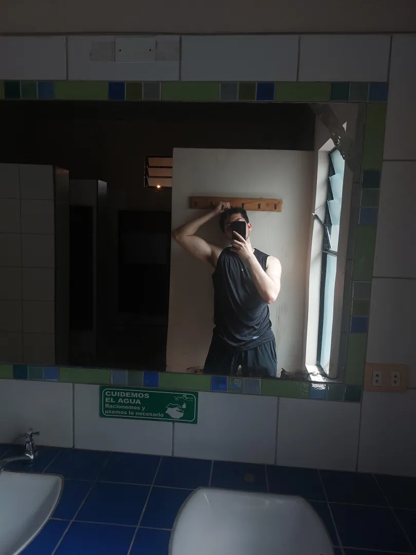 Finished my work out, wanna come in the shower with me?