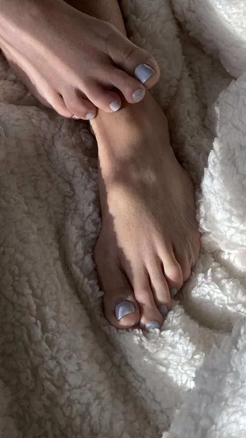 My feet loving the sunlight