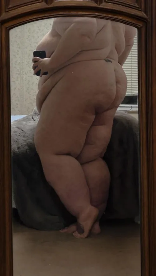 Nothing like a fresh made bed to make a mess in 