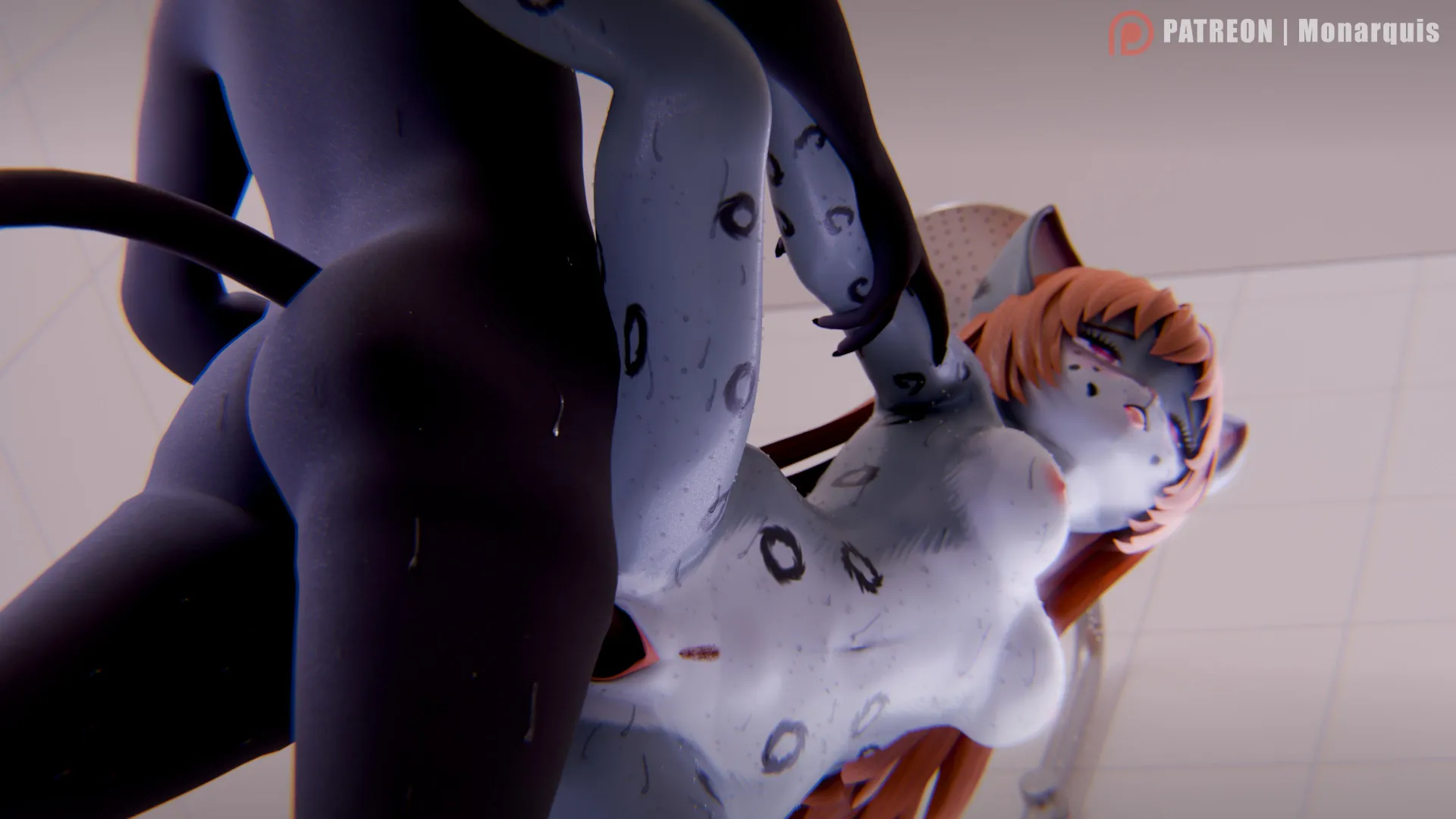 Passion in the shower [F][M](Monarquis)