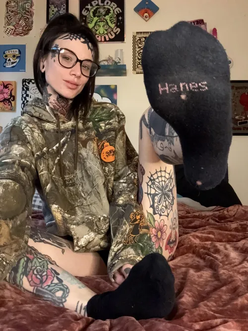 Smelly socks waiting to be savored