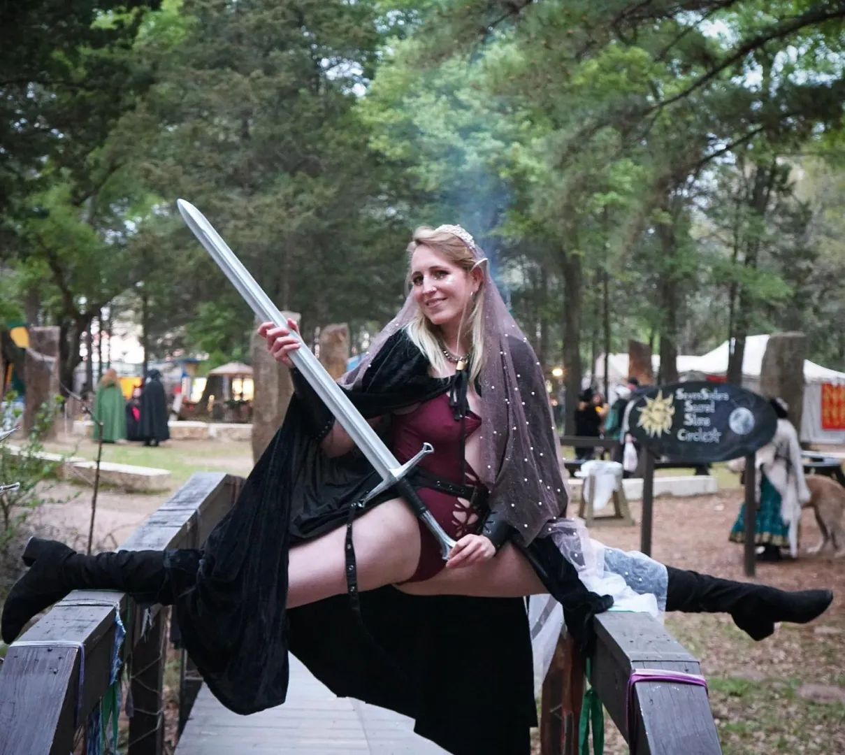Splits at the ren faire (OC)