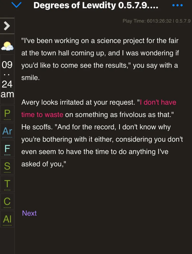 Avery is such an asshole.