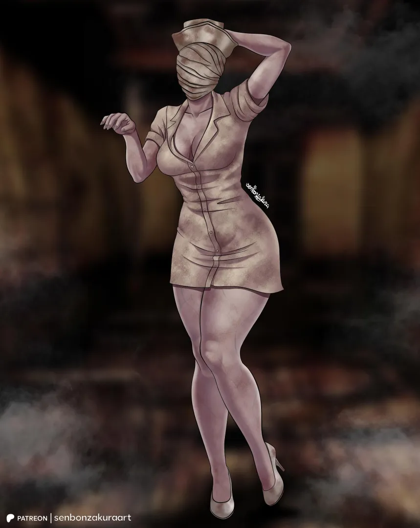 Bubble head nurse (SenbonzakuraArt)