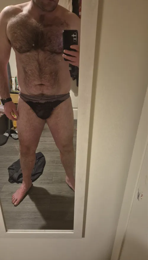 Hotwife has put me into panties 24/7 ❤️