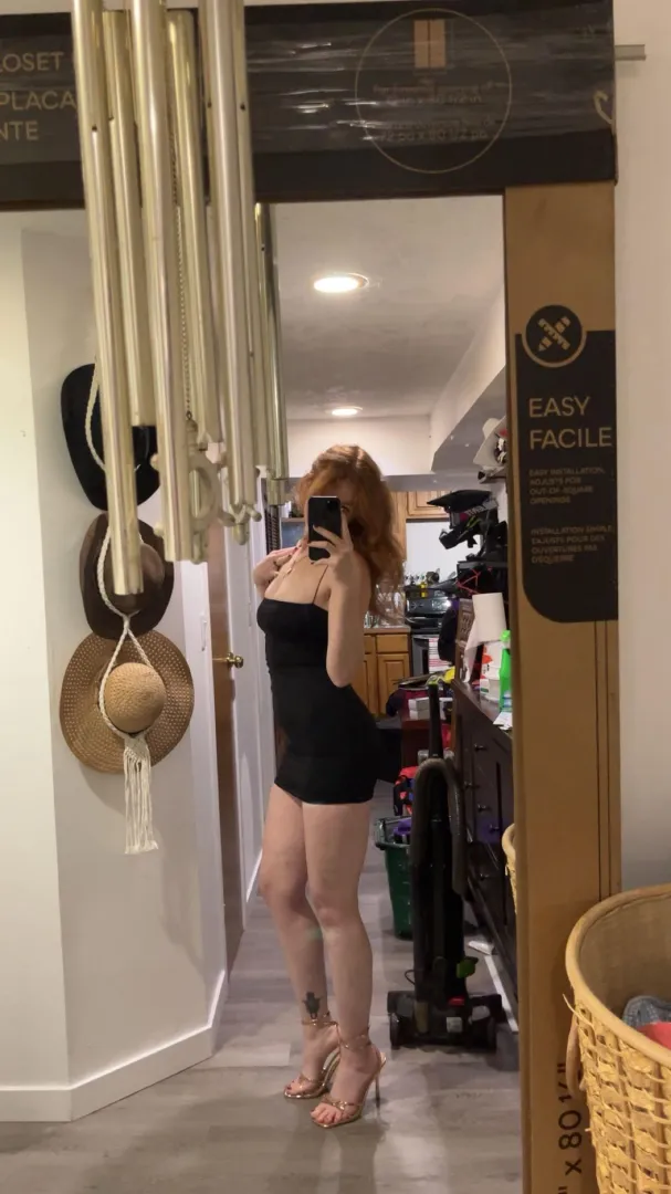 just got a new dress, does it look good on me?