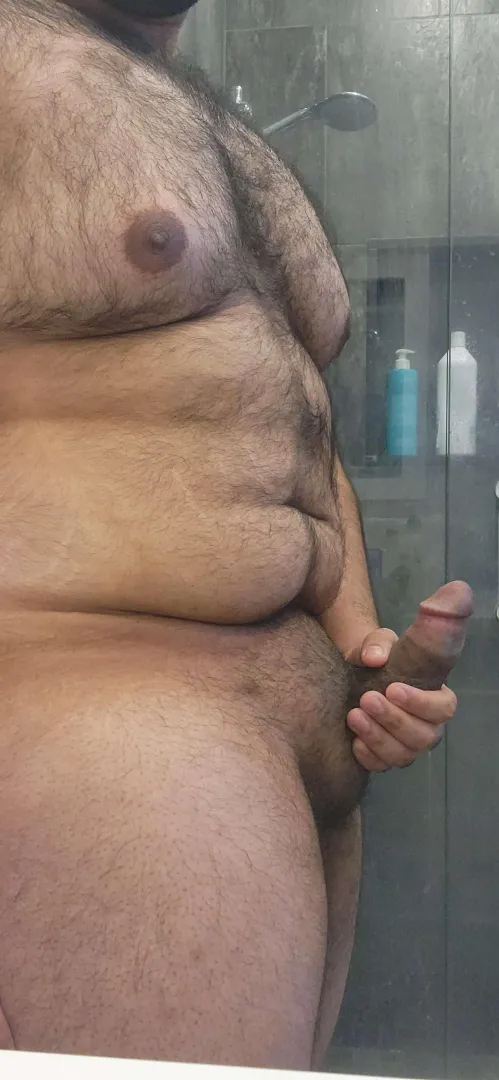 Just holding my hole stretcher