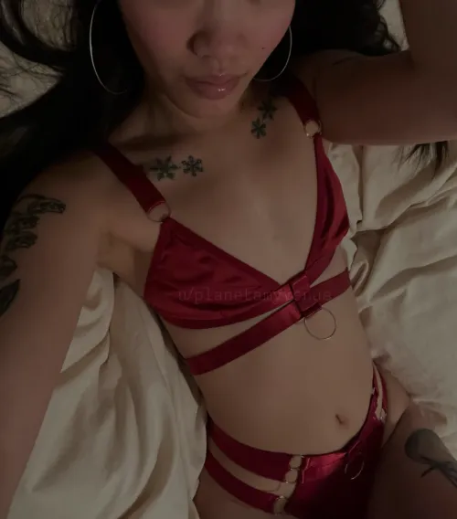 Let's relax together in my bed