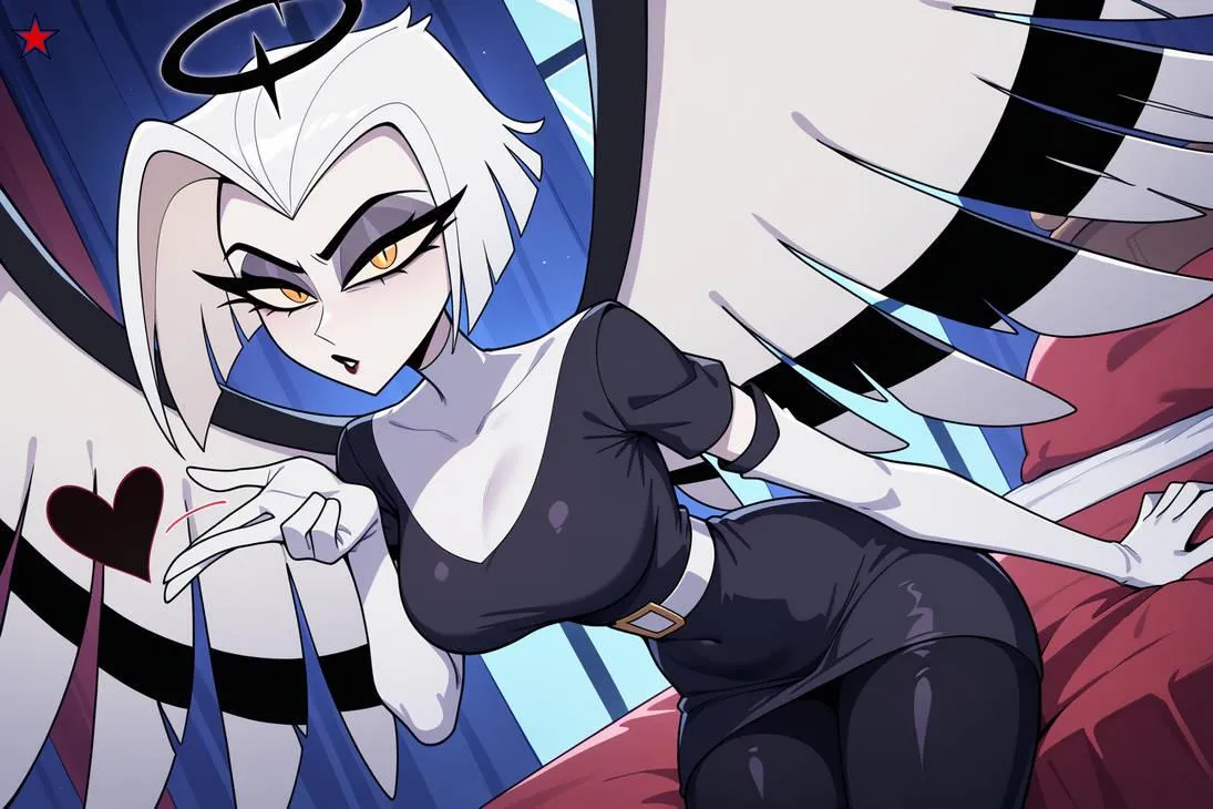 Lute Blowing a kiss for her true love  Szymon (AI) made by Makerdevinart