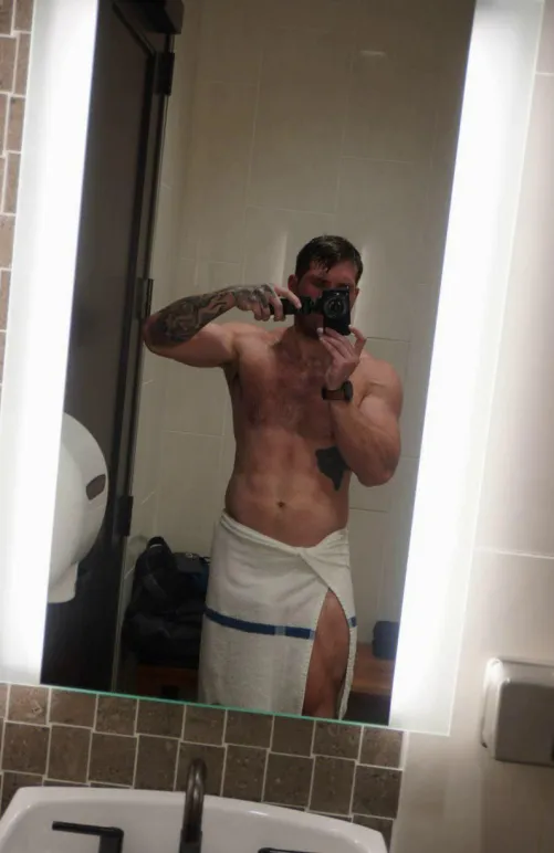 Shower’s running but it’s better with company