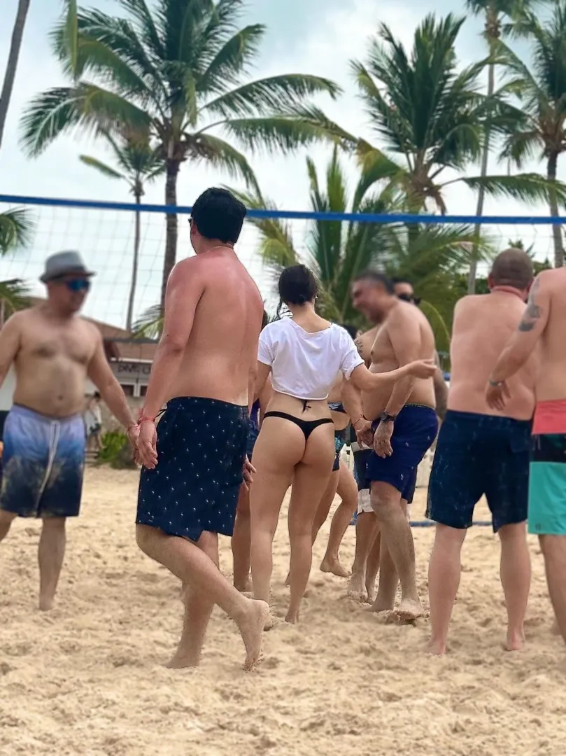 When he wants to show you off during vacations