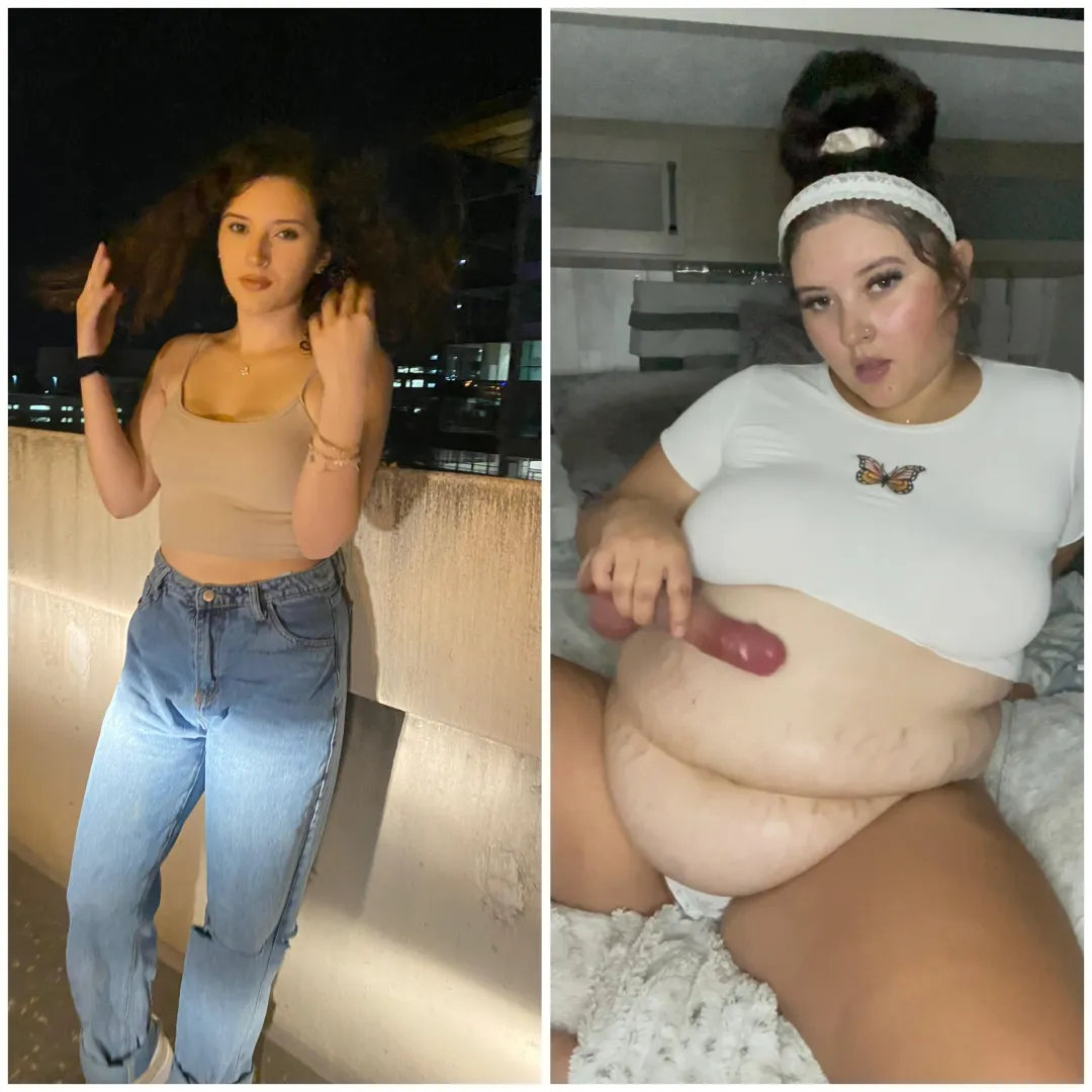 Would you call this a glow up or glow down?