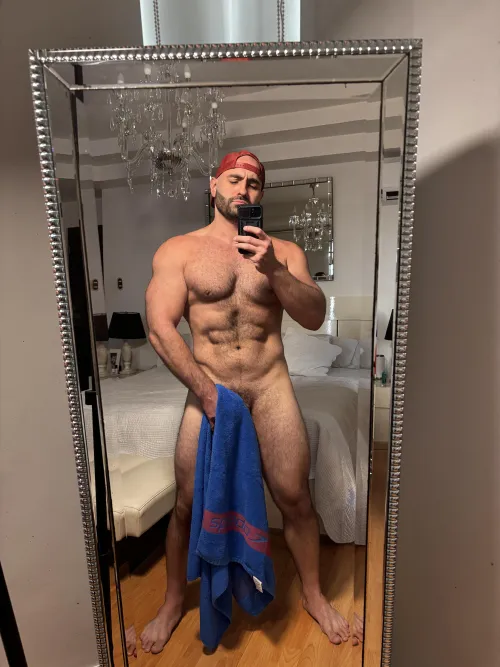 You noticed the hair first, didn’t you.