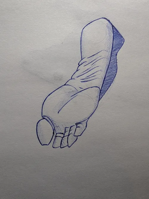 Ballpoint pen copy of Sleepygimp