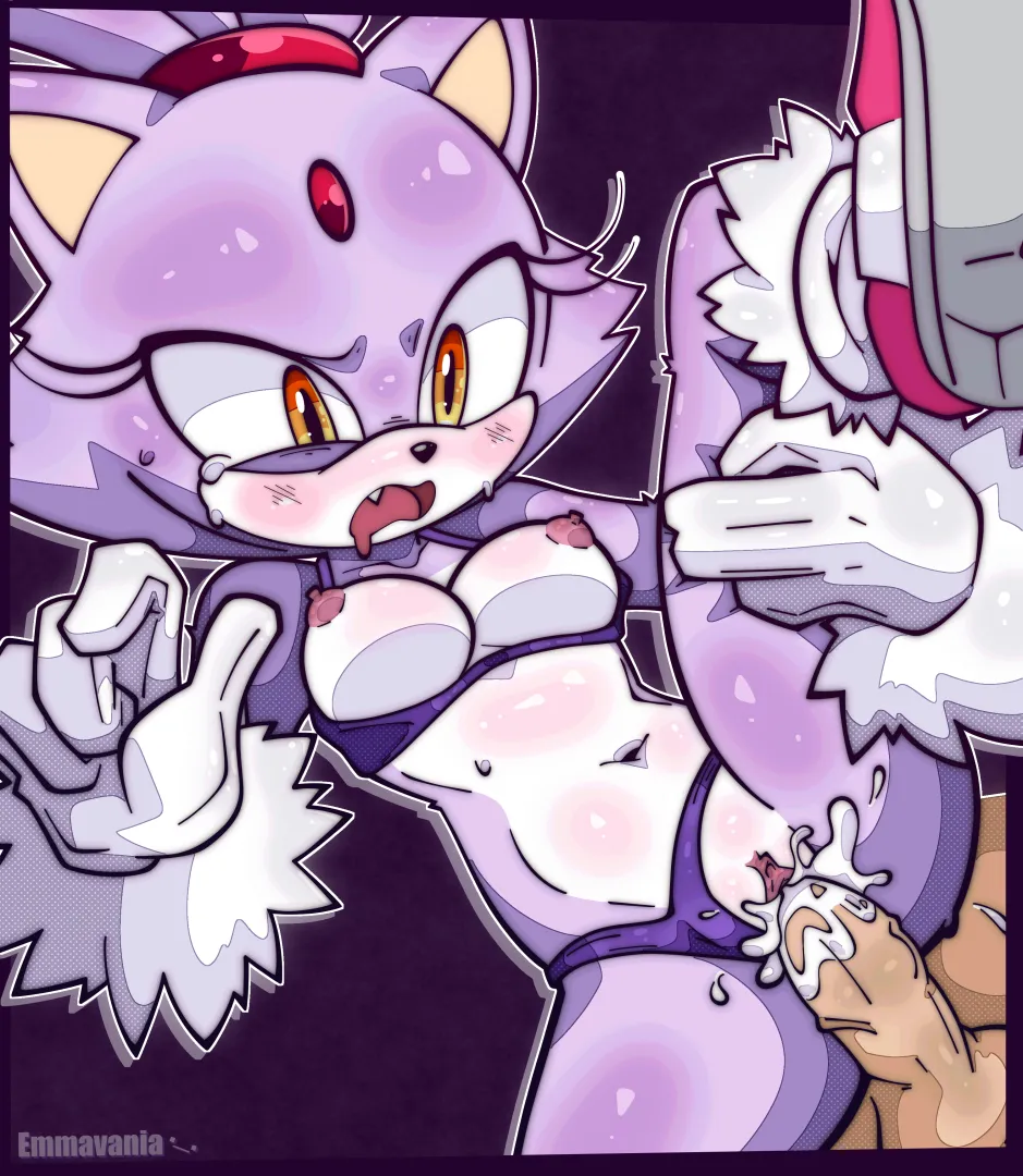 Blaze gets a big creampie [Emmavania]