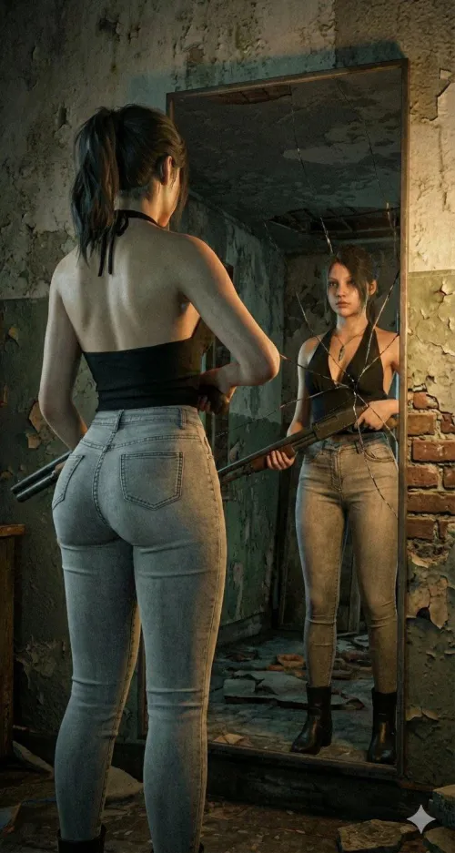 Claire’s ass in jeans (Cuote4mikewhere)