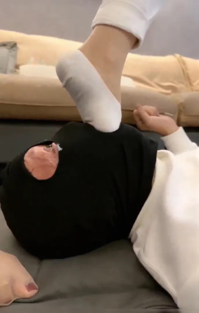 Eat and Gag on my dirty socks bitch!