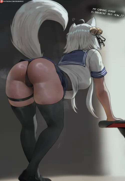 [Filian] thick thighs and fat ass (OroborusArt)
